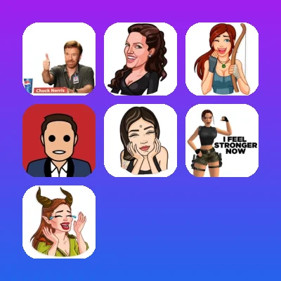 Angelina Jolie Telegram Stickers