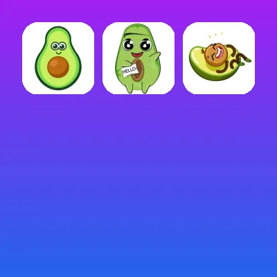 Avocado Telegram Stickers