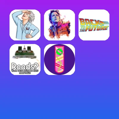 Back to the Future Telegram Stickers