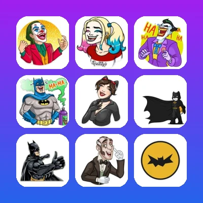 Batman Telegram Stickers