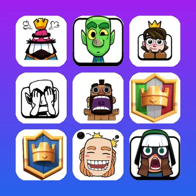 Clash Royale Telegram Stickers