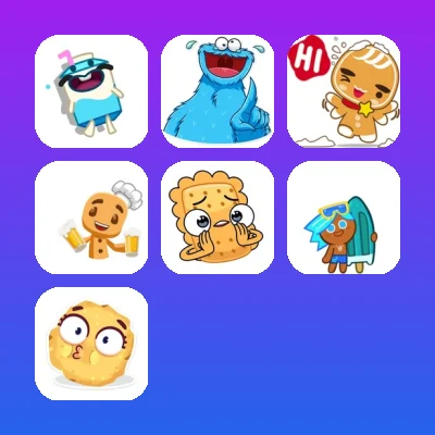 Cookie Telegram Stickers