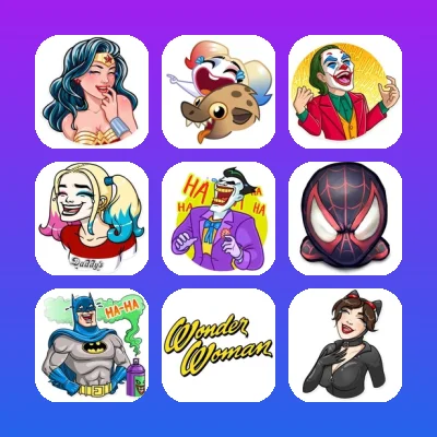 DC Comics Telegram Stickers