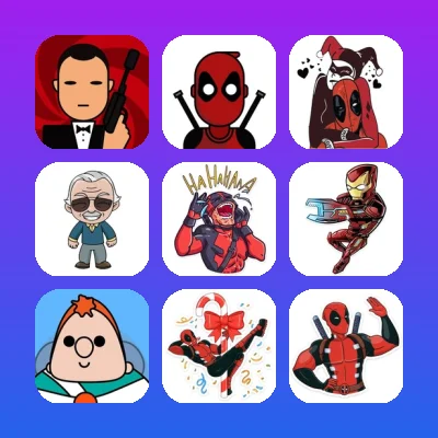 Deadpool Telegram Stickers