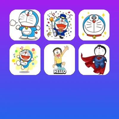 Doraemon Telegram Stickers