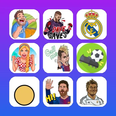 Football Telegram Stickers List