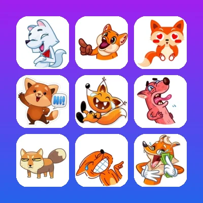 Fox Telegram Stickers