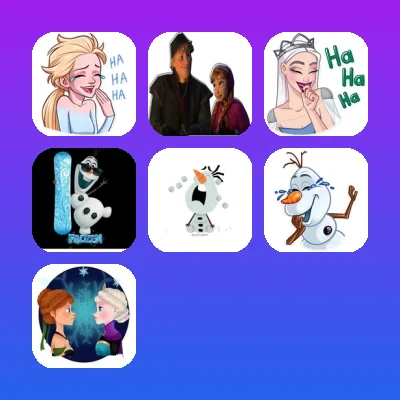 Frozen Telegram Stickers