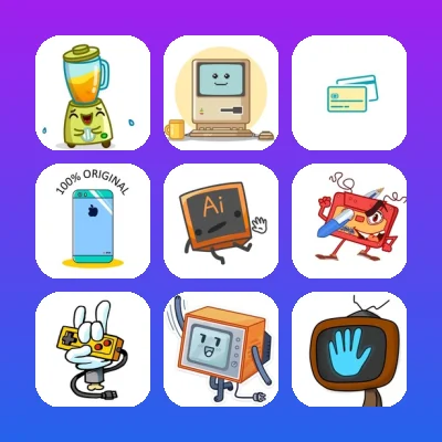 Gadgets Telegram Stickers