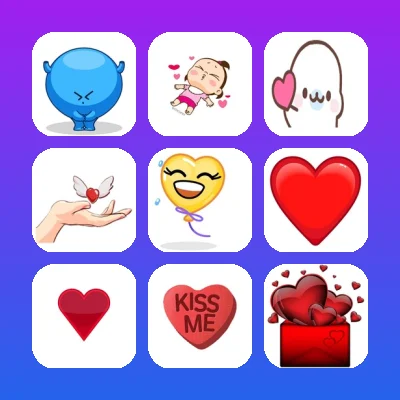 Heart Telegram Stickers