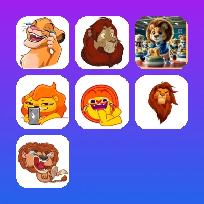 Lion Telegram Stickers
