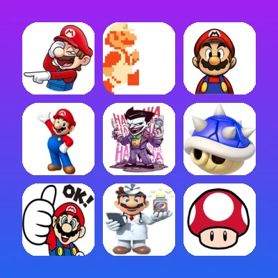 Mario Telegram Stickers