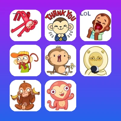 Monkey Telegram Stickers