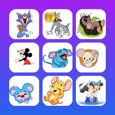 Mouse Telegram Stickers