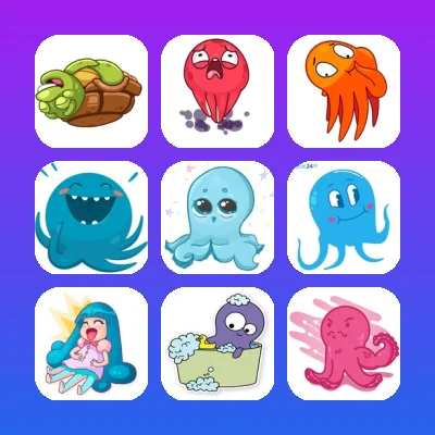 Octopus Telegram Stickers