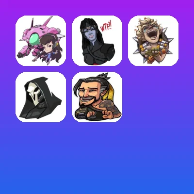 Overwatch Telegram Stickers