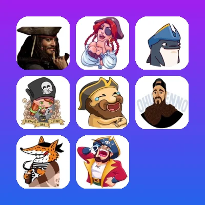 Pirates Telegram Stickers