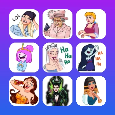 Queen Telegram Stickers