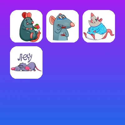Rats Telegram Stickers