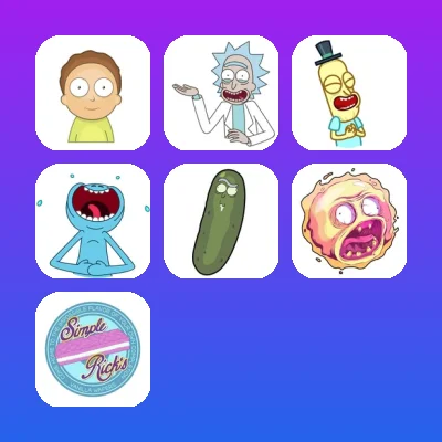 Rick and Morty Telegram Stickers