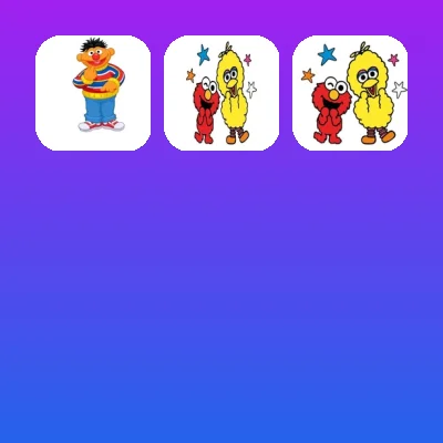 Sesame Street Telegram Stickers