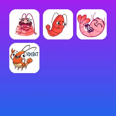 Shrimp Telegram Stickers