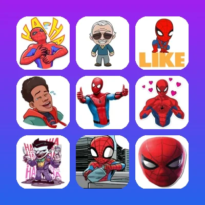 Spider-Man Telegram Stickers