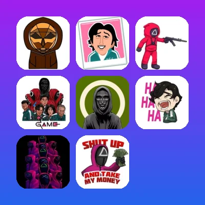 Squid Game Telegram Stickers