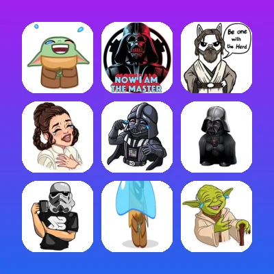 Star Wars Telegram Stickers List