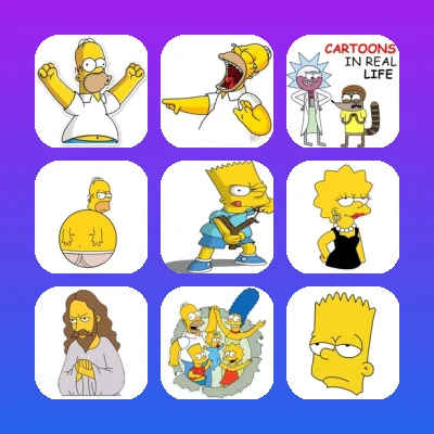 The Simpsons Telegram Stickers