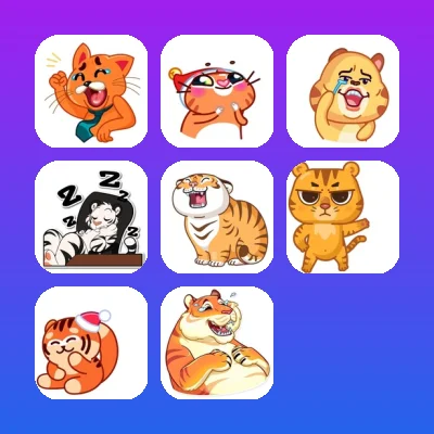 Tiger Telegram Stickers