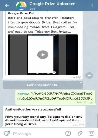 Google Drive Uploader preview 4