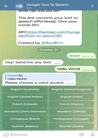 Google Text To Speech preview 2