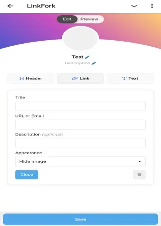 LinkFork preview 2
