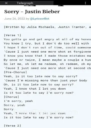 Lyricsor preview 4