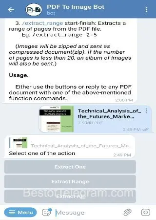 PDF To Image Bot preview 2