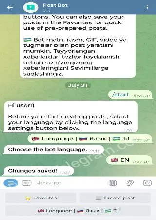 Post Bot preview 2
