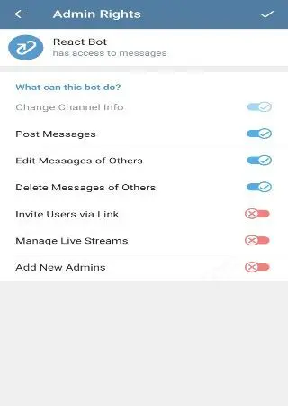 React Bot preview 2