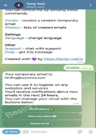Temp Mail preview 2