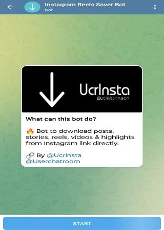 Instagram Reels Saver Bot preview 1