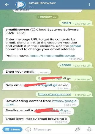 emailBrowser preview 2