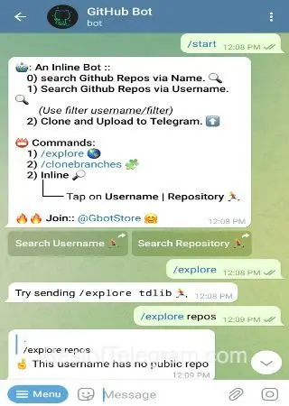 GitHub Bot preview 2