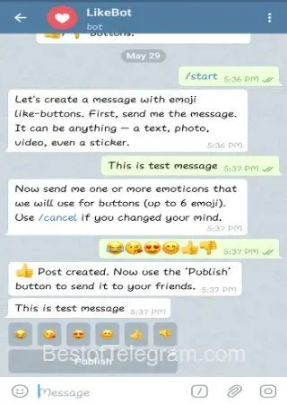 LikeBot preview 2