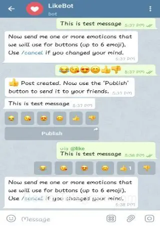 LikeBot preview 3