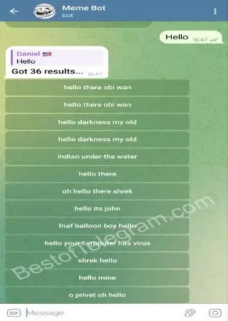 Meme Bot preview 2