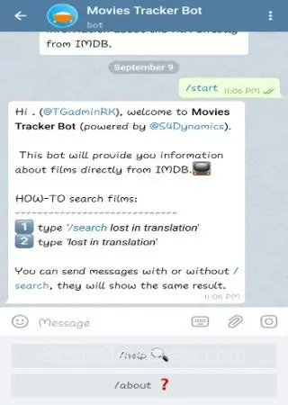 Movies Tracker preview 2