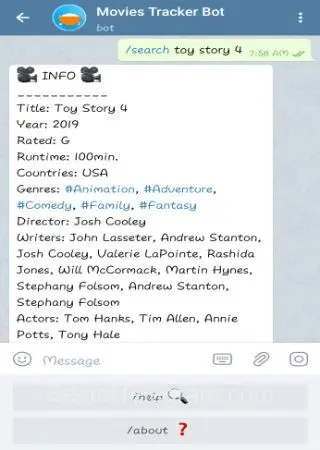 Movies Tracker preview 3