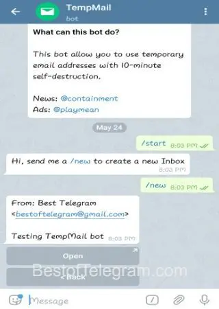 TempMail preview 3