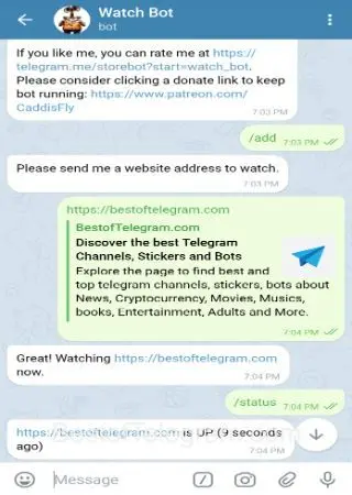 Watch Bot preview 3