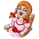 Annabelle sticker pack